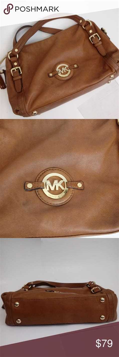 michael kors cognac letter tasche clutch|Michael Kors clutch handbags.